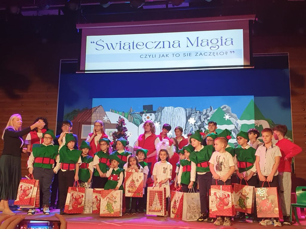 „Świateczna Magia” Spotkanie Choinkowe w Naszej Szkole